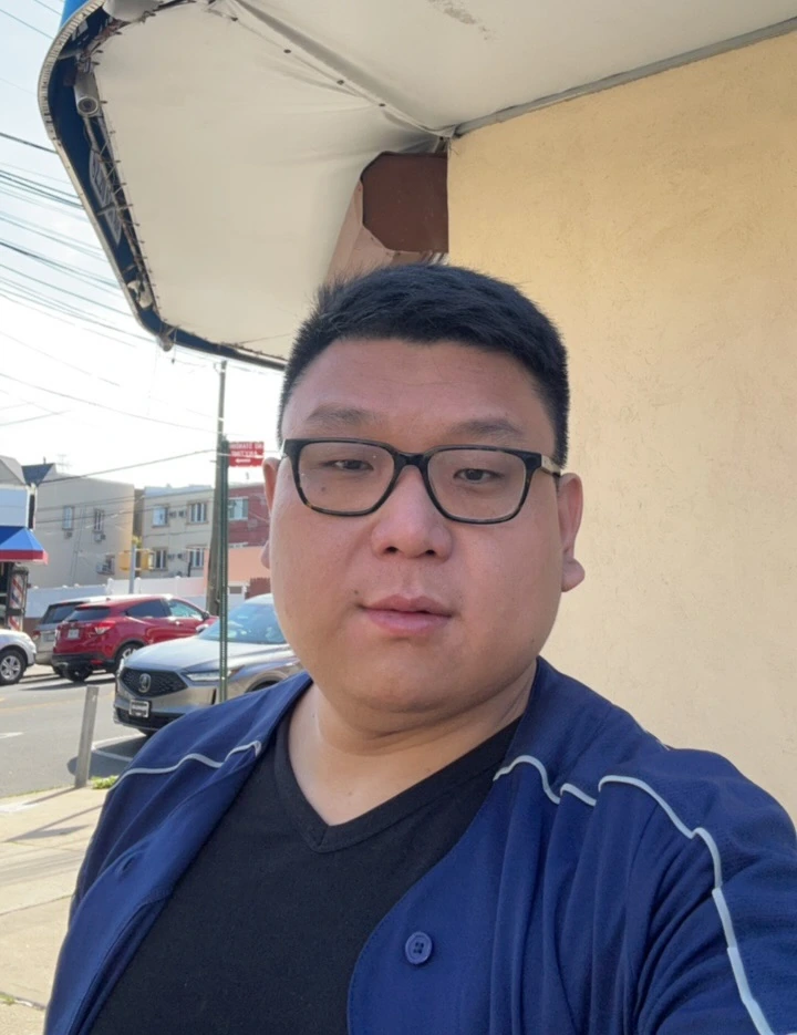 Shuo Zhang in May 2023 at around 250 lb