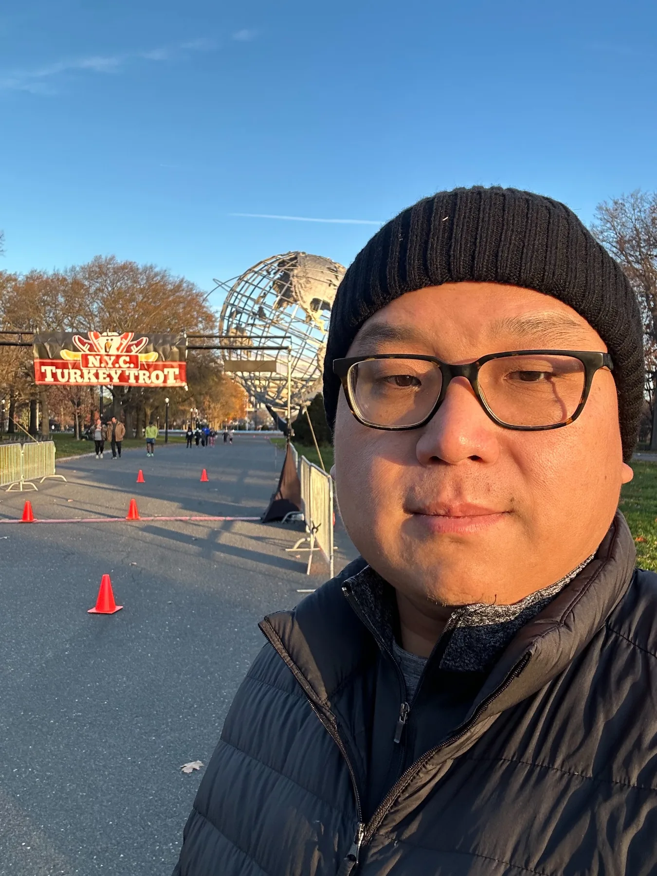 Shuo Zhang at the 2023 New York City Turkey Trot
