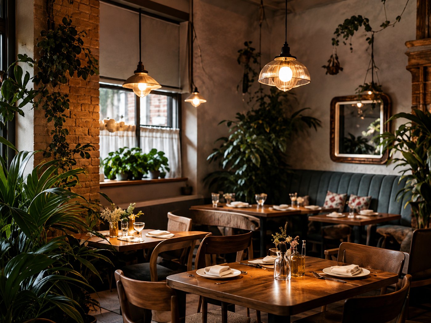 Restaurant interior