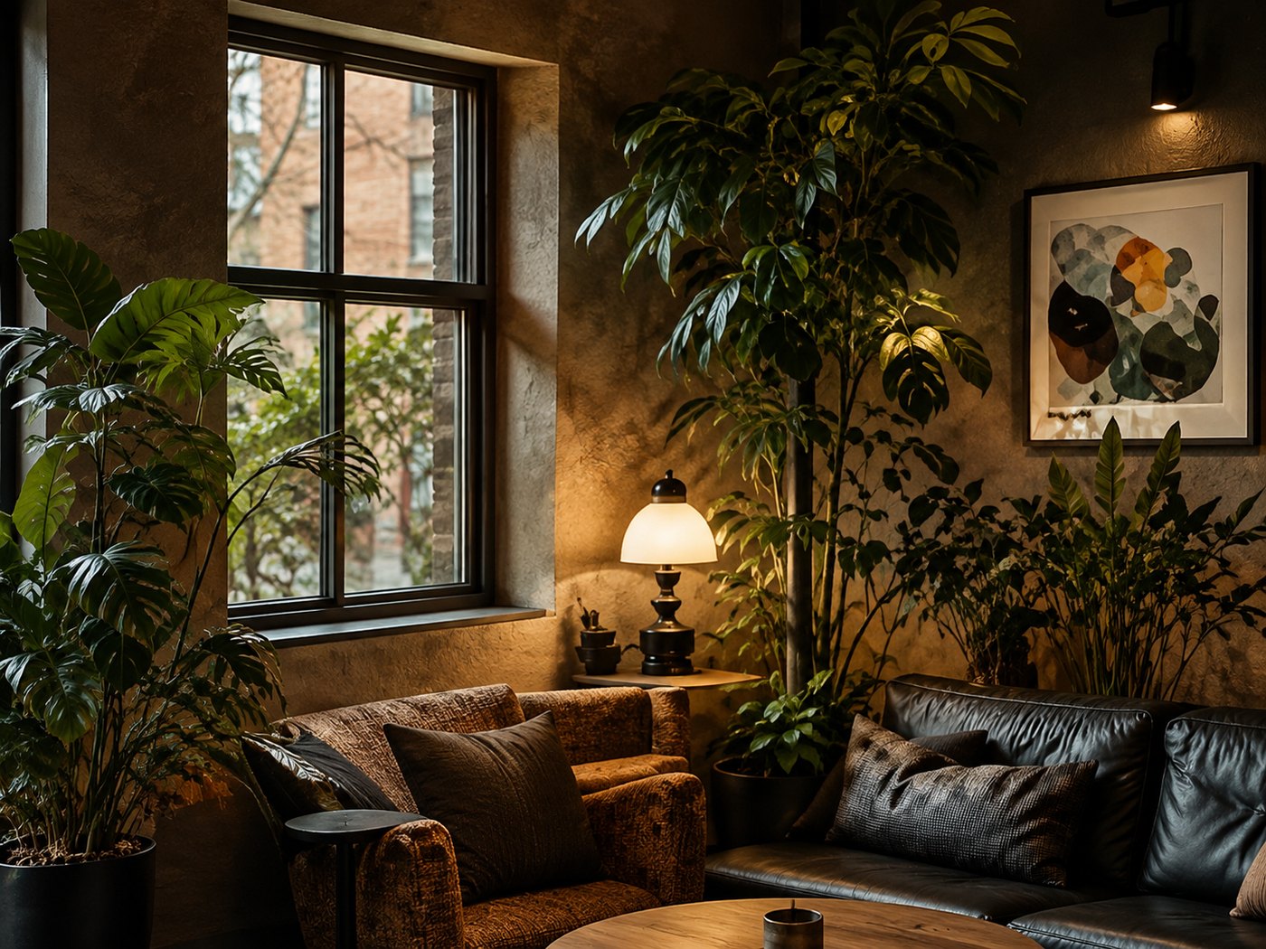 Restaurant lounge